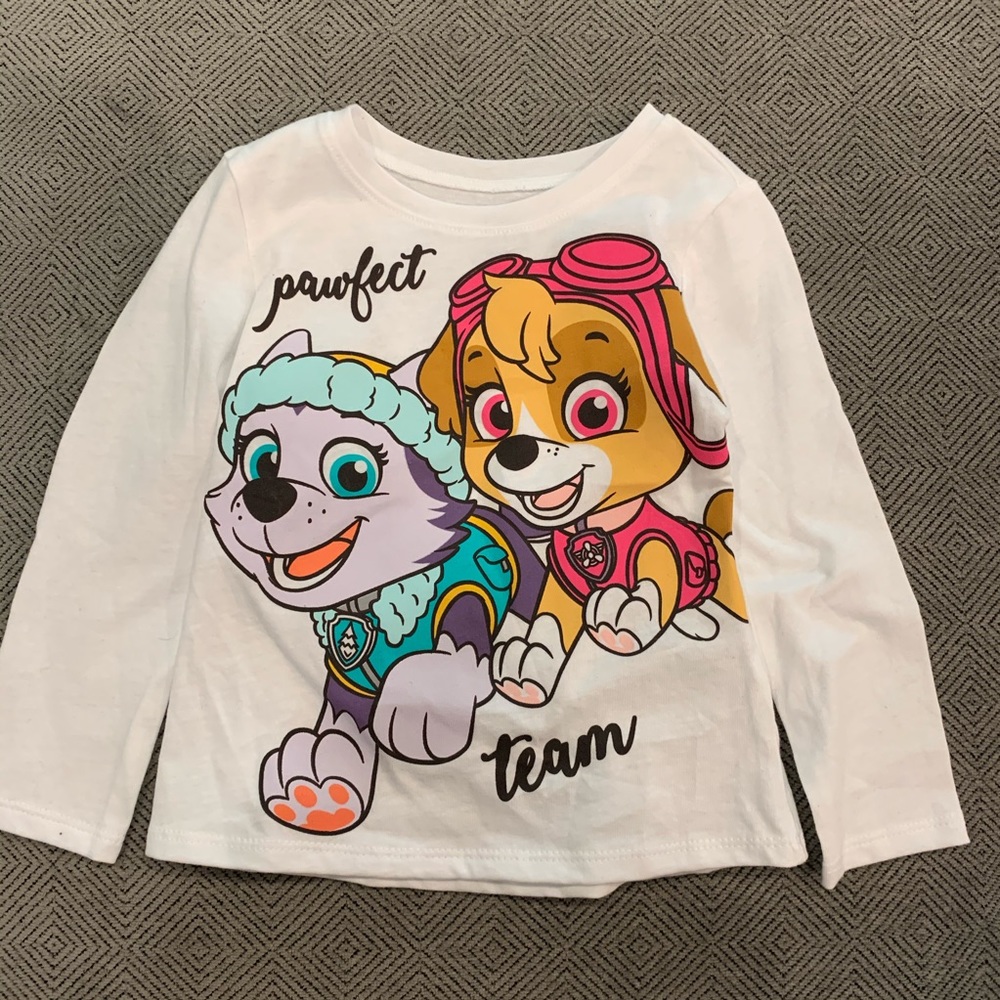NWT Old Navy Long Sleeve Paw Patrol Tee